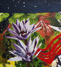 Abstract Acryllic