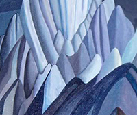 Study of Lawren Harris' <q>Mountain Forms</q>