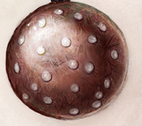 Painted ornament sketch