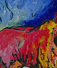 Abstract Acryllic